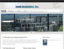 Tablet Screenshot of lewisassocinc.com